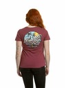 Meatfly Meatfly Damen-T-Shirt Shori Dark Wine