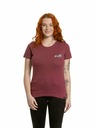 Meatfly Meatfly Damen-T-Shirt Shori Dark Wine