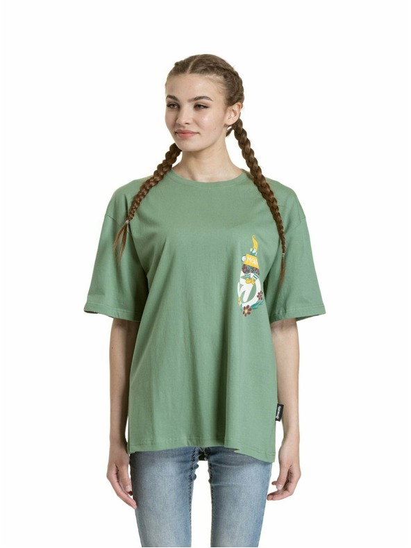 Meatfly Meatfly unisex T-Shirt Dwarf Hydge Green Dwarf