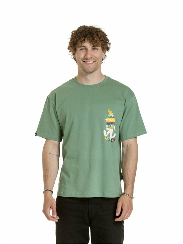 Meatfly Meatfly unisex T-Shirt Dwarf Hydge Green Dwarf
