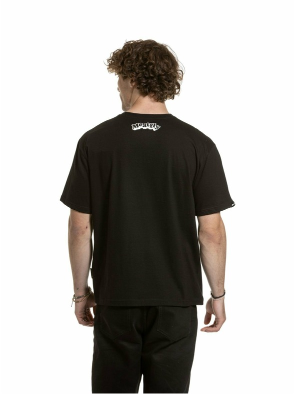 Meatfly Meatfly unisex T-Shirt Carter 30 Groove Black