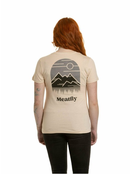 Meatfly Meatfly Damen-T-Shirt Cordie Tapioca