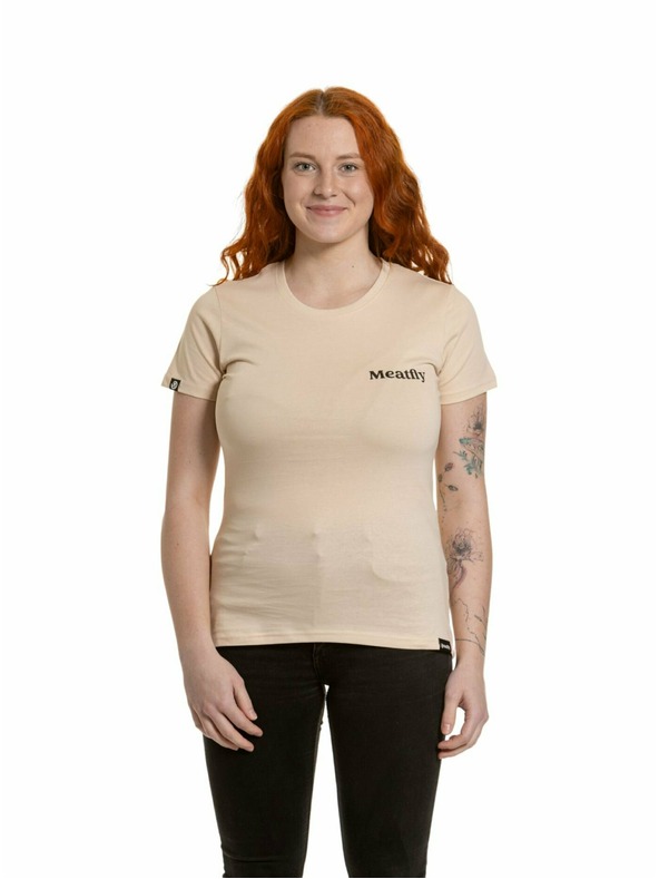 Meatfly Meatfly Damen-T-Shirt Cordie Tapioca