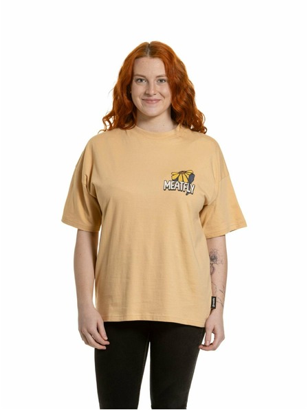 Meatfly Meatfly Damen-T-Shirt Vexey Tapioca Flowers