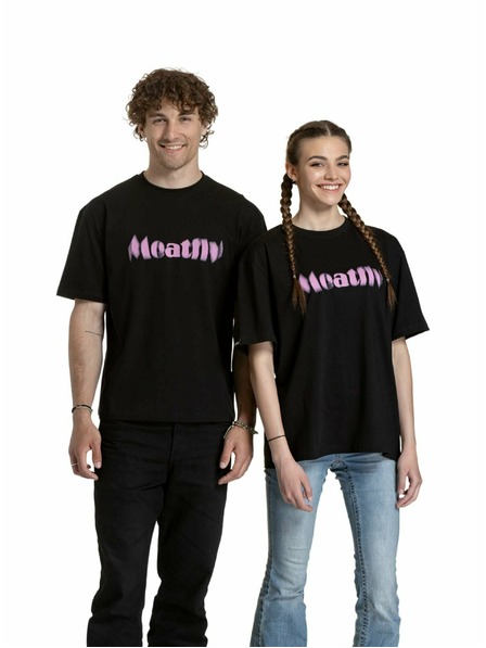 Meatfly Meatfly unisex T-Shirt Domes Black Blured