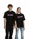 Meatfly Meatfly unisex T-Shirt Domes Black Blured