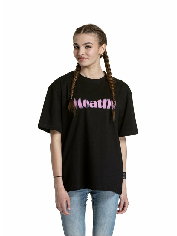 Meatfly Meatfly unisex T-Shirt Domes Black Blured