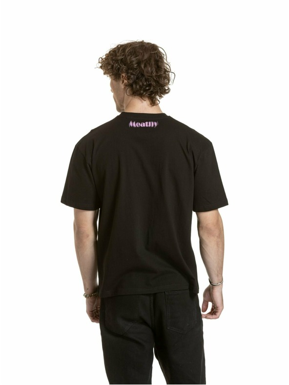 Meatfly Meatfly unisex T-Shirt Domes Black Blured