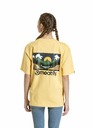 Meatfly Meatfly unisex T-Shirt Cachuma Cornsilk Mountains
