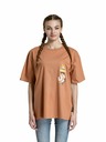 Meatfly Meatfly unisex T-Shirt Dwarf Cork Dwarf | Braun