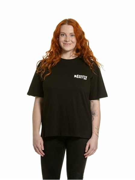 Meatfly Meatfly unisex T-Shirt Carter 30 Fly Black
