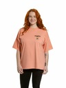 Meatfly Meatfly Damen-T-Shirt Vexey Coral Almond Skeleton