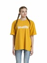 Meatfly Meatfly unisex T-Shirt Domes Gold Bronze Blured | Braun