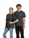 Meatfly Meatfly unisex T-Shirt Minimal Charcoal Heather | Grau