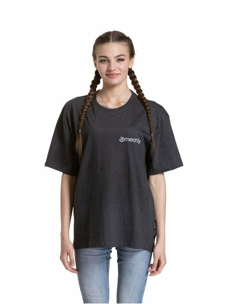 Meatfly Meatfly unisex T-Shirt Minimal Charcoal Heather | Grau