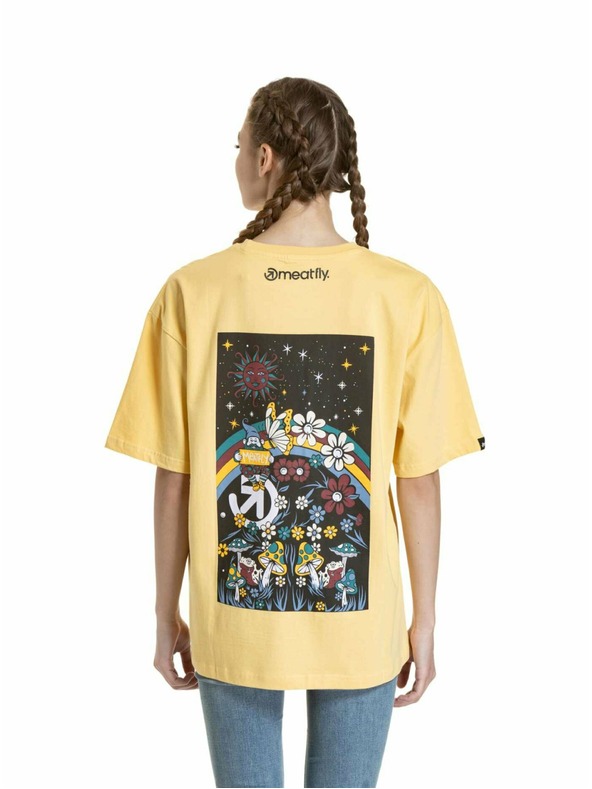 Meatfly Meatfly unisex T-Shirt Dwarf Cornsilk Dwarf