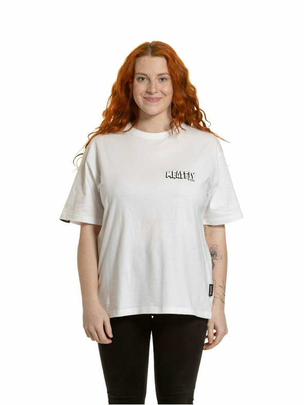 Meatfly Meatfly unisex T-Shirt Carter 30 Fly White