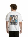 Meatfly Meatfly unisex T-Shirt Carter 30 Fly White
