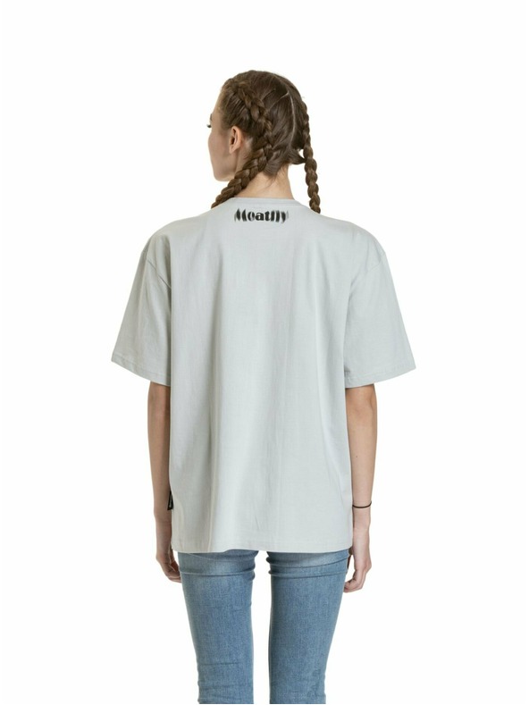 Meatfly Meatfly unisex T-Shirt Domes Stone Blured | Grau
