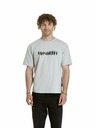 Meatfly Meatfly unisex T-Shirt Domes Stone Blured | Grau