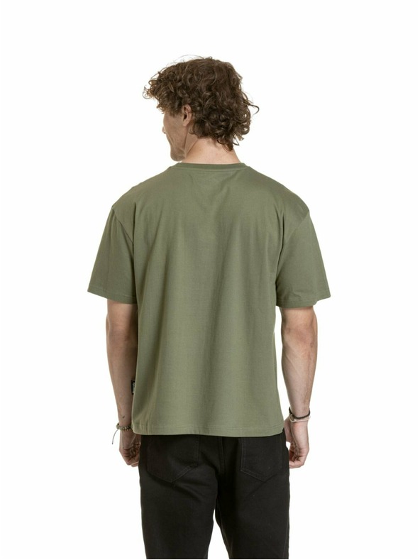 Meatfly Meatfly unisex T-Shirt Minimal Olive