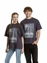 Meatfly Meatfly unisex T-Shirt Junglist Green Yellow Leaf | Grau