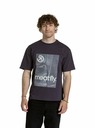 Meatfly Meatfly unisex T-Shirt Junglist Green Yellow Leaf | Grau