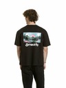 Meatfly Meatfly unisex T-Shirt Cachuma Black Blured