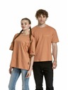Meatfly Meatfly unisex T-Shirt Minimal Cork | Braun