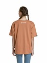 Meatfly Meatfly Unisex T-Shirt Junglist Pink Leaf | Orange