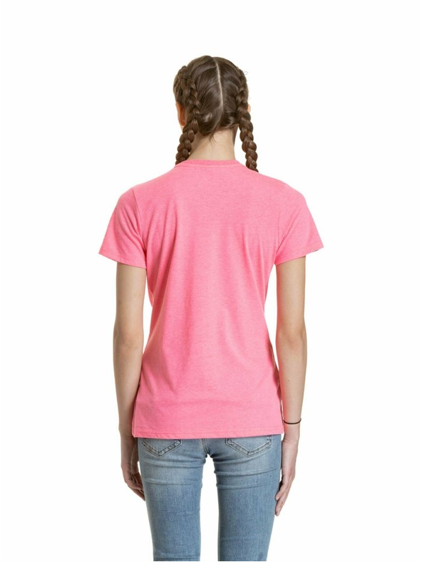 Meatfly Meatfly Damen T-Shirt Ladies MF Logo Neon Pink