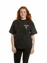 Meatfly Meatfly Damen T-Shirt Vexey Black Skeleton (Acid Wash)