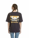 Meatfly Meatfly Unisex T-Shirt Cachuma Grey Mountains | Grau
