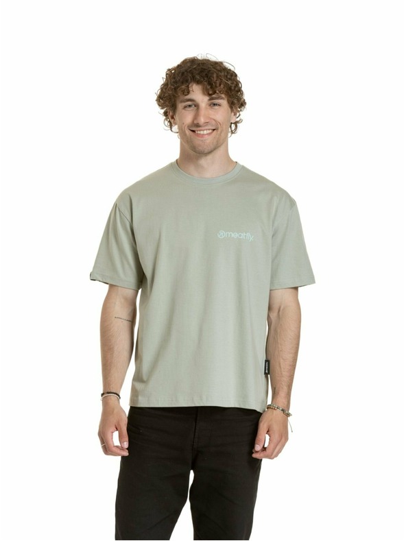 Meatfly Meatfly Unisex T-Shirt Minimal Mossy Green