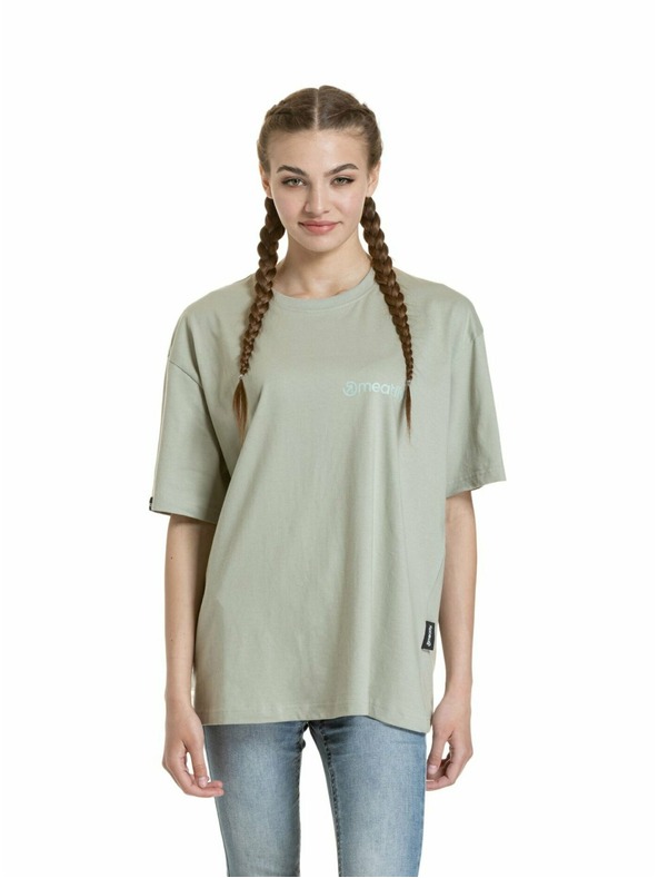 Meatfly Meatfly Unisex T-Shirt Minimal Mossy Green