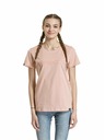 Meatfly Meatfly Damen T-Shirt Ladies MF Logo Sepia Rose | Rosa