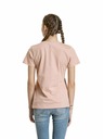 Meatfly Meatfly Damen T-Shirt Ladies MF Logo Sepia Rose | Rosa