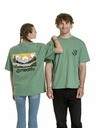 Meatfly Meatfly Unisex T-Shirt Cachuma Hedge Green Mountains