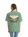 Meatfly Meatfly Unisex T-Shirt Cachuma Hedge Green Mountains