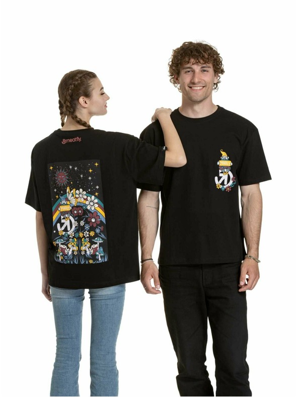 Meatfly Meatfly Unisex T-Shirt Dwarf Black Dwarf