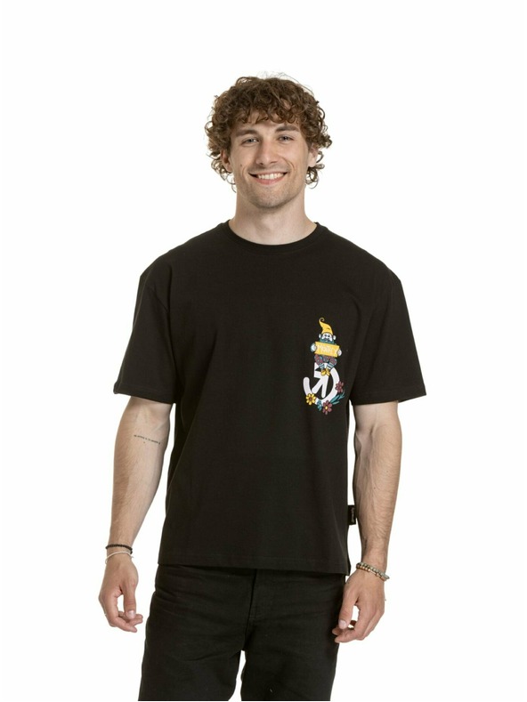 Meatfly Meatfly Unisex T-Shirt Dwarf Black Dwarf