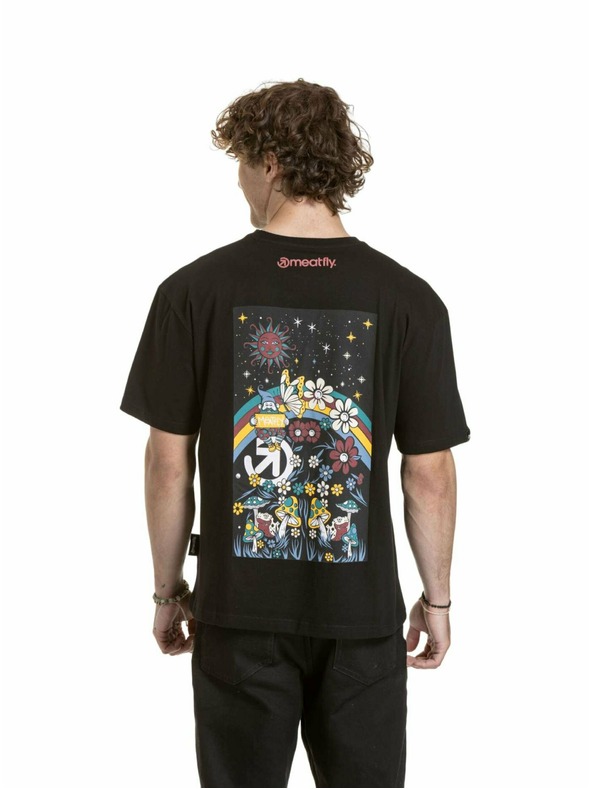 Meatfly Meatfly Unisex T-Shirt Dwarf Black Dwarf