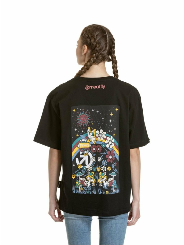 Meatfly Meatfly Unisex T-Shirt Dwarf Black Dwarf