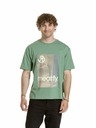Meatfly Meatfly Unisex T-Shirt Junglist Grey Leaf | Grau