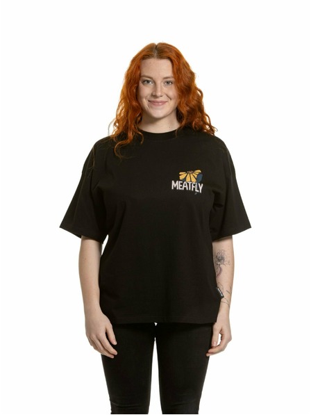 Meatfly Meatfly Damen T-Shirt Vexey Black Flowers