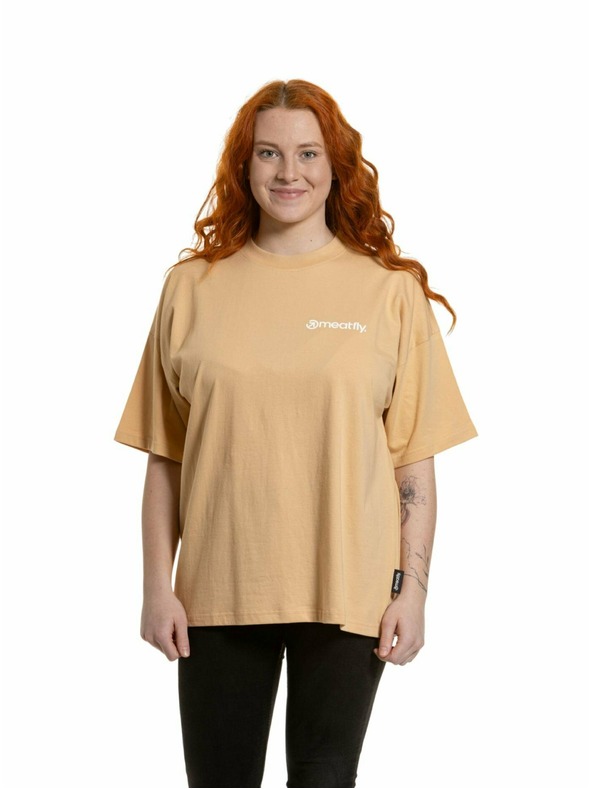 Meatfly Meatfly Damen T-Shirt Vexey Sheepskin (Acid Wash)