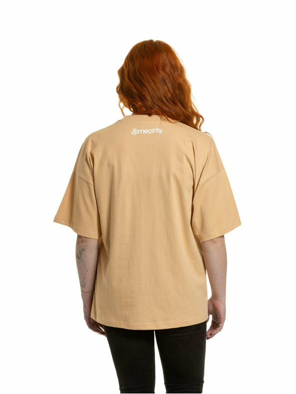 Meatfly Meatfly Damen T-Shirt Vexey Sheepskin (Acid Wash)