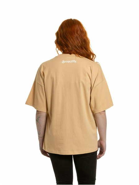 Meatfly Meatfly Damen T-Shirt Vexey Sheepskin (Acid Wash)