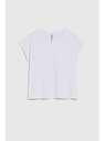 Moodo Damen Basic T-Shirt Moodo – weiß