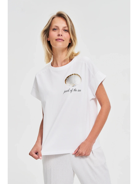 Moodo Damen T-Shirt mit Druck